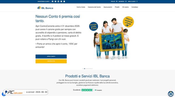 iblbanca.it screenshot