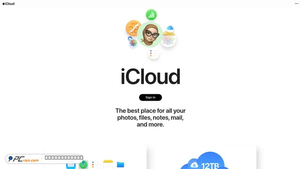icloud.com screenshot