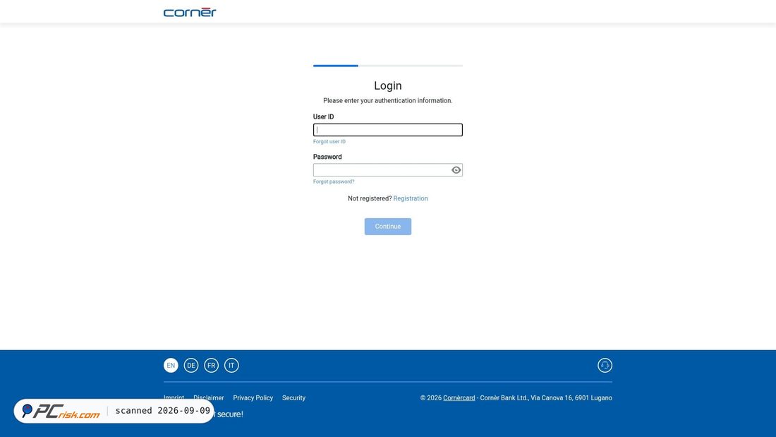 Screenshot di icorner.ch