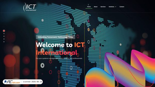 ict-international.ae screenshot