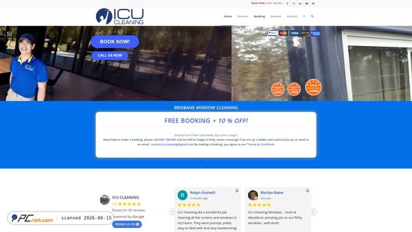 icucleaning.com screenshot