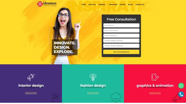 Screenshot van ideamax.co.in