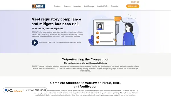 idmerit.com screenshot
