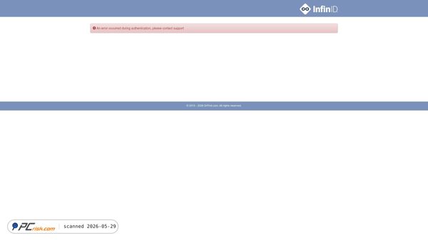 idp-infinid.drfirst.com screenshot