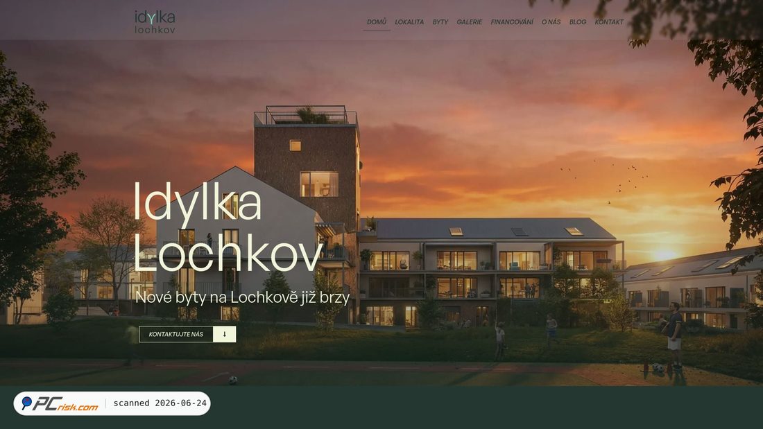 Screenshot of idylkalochkov.cz