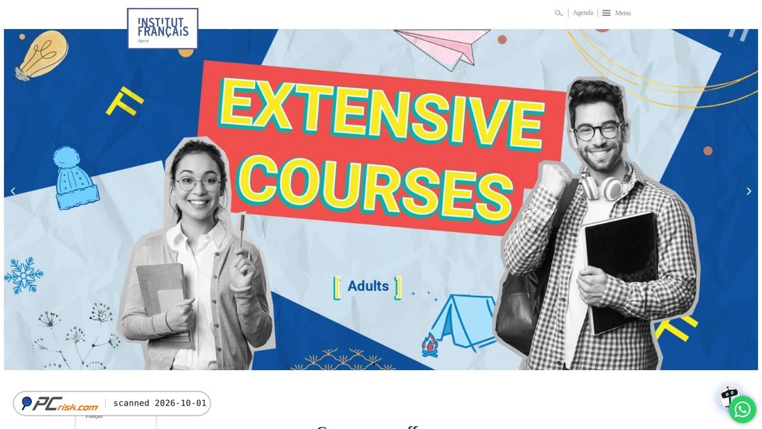 Captura de ecrã de if-qatar.com