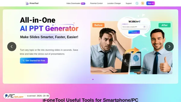ifonetool.com screenshot