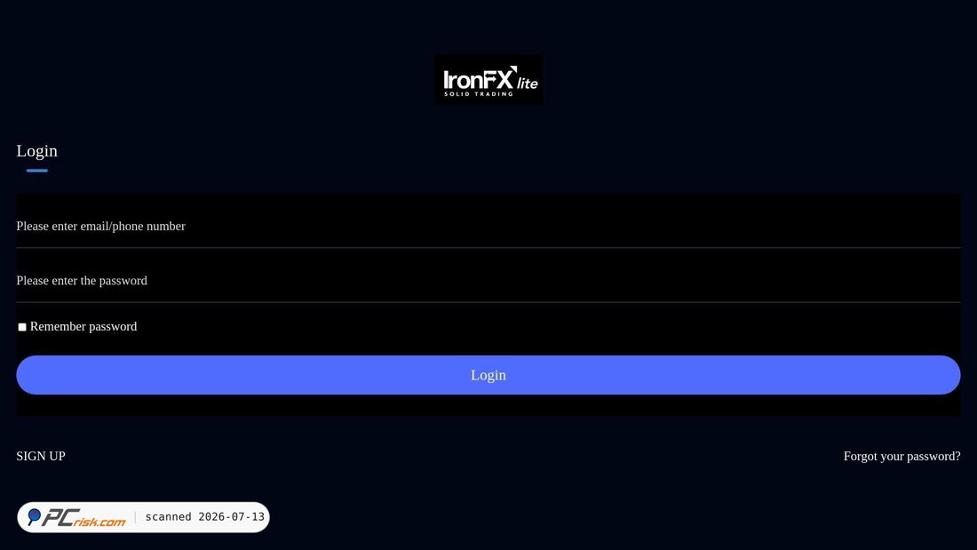 Screenshot of ifxlite.net