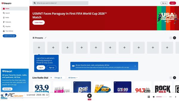 iheart.com screenshot