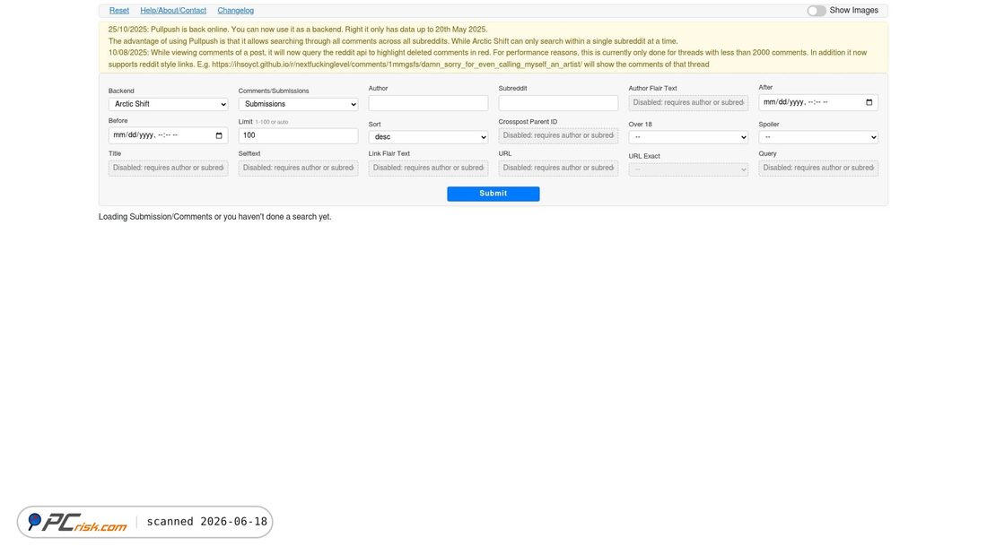 Screenshot of ihsoyct.github.io