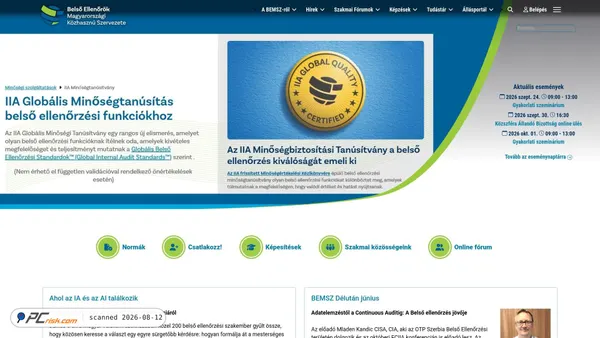 iia.hu screenshot