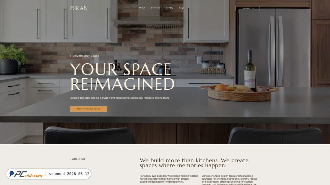 Screenshot von ikaninstallations.com