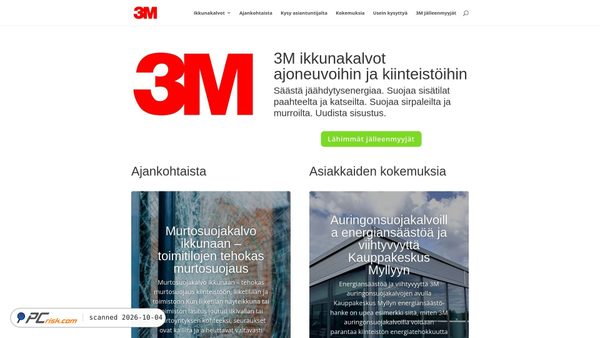 Captura de ikkunakalvot3m.fi