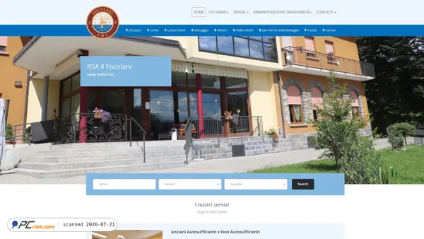 ilfocolare.info screenshot