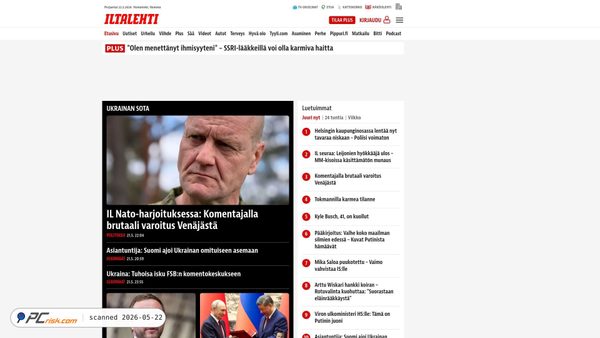 iltalehti.fi screenshot