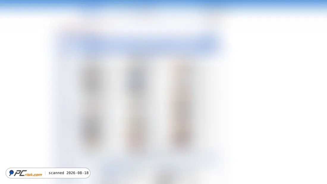 Screenshot di imagefap.com