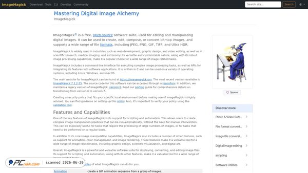 imagemagick.org screenshot