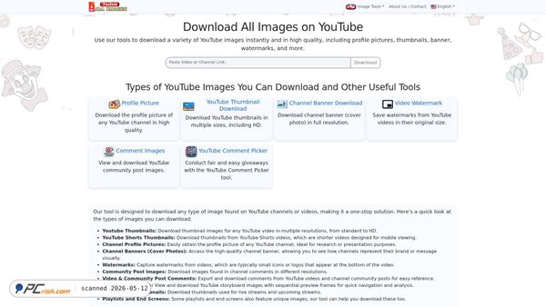 imageyoutube.com screenshot