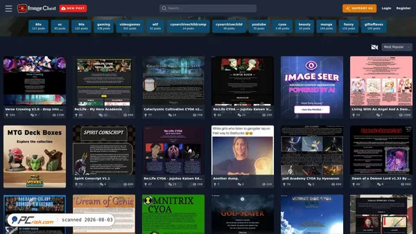 imgchest.com screenshot