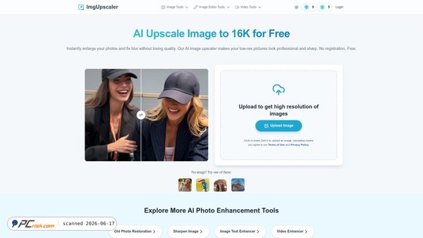 imgupscaler.ai screenshot