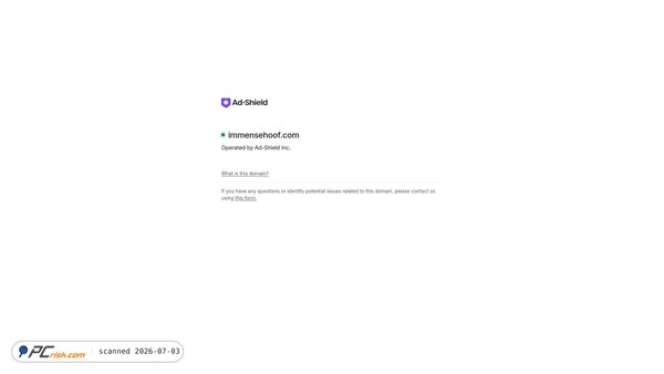immensehoof.com screenshot