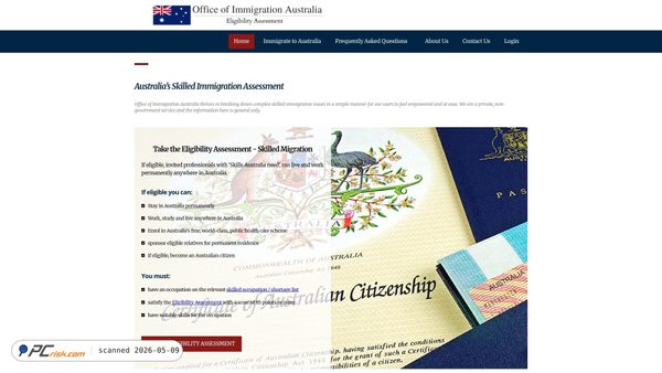 immigrationsaustralia.com screenshot