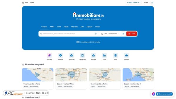 immobiliare.it screenshot
