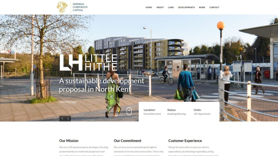 Screenshot von imperialcorporatecapital.com