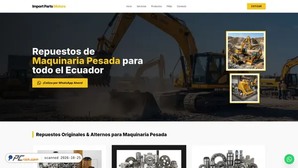 importspartsmotors.com Screenshot