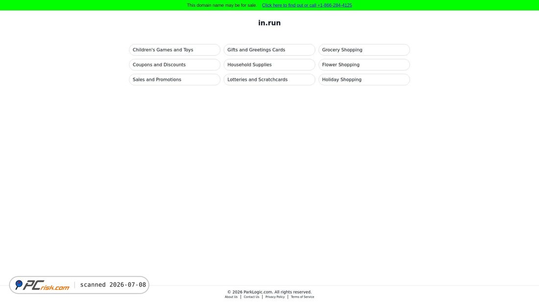 Screenshot of in.run