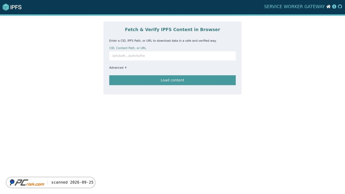 Captura de ecrã de inbrowser.link