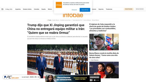 infobae.com screenshot
