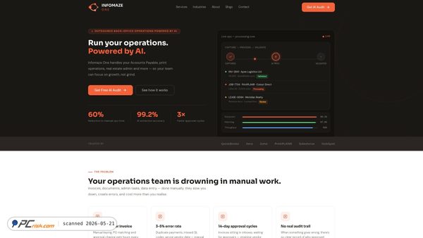 infomazeone.com screenshot