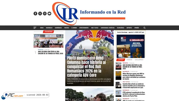 informandoenlared.net screenshot