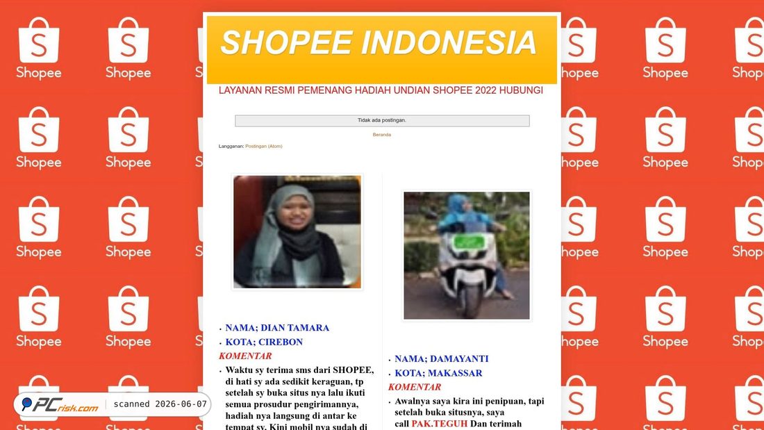 Screenshot von infoshopee2022.blogspot.com