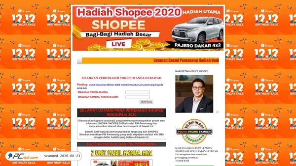 infoundianshopee37.blogspot.com screenshot