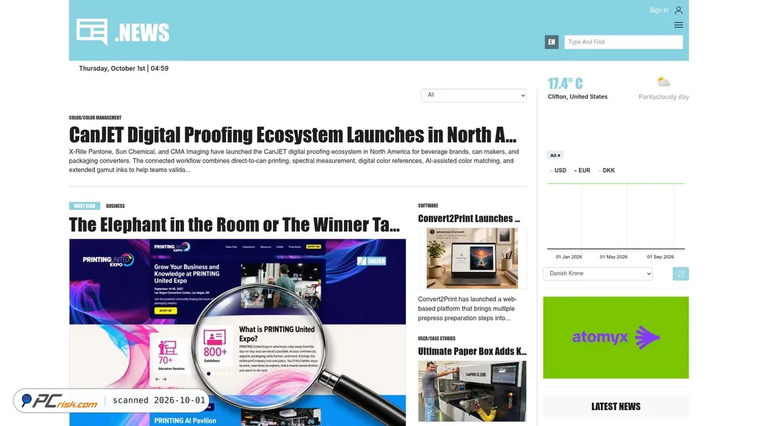Screenshot of inkish.news