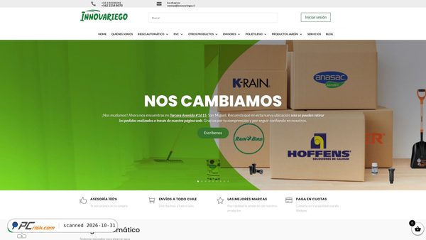 Captura de innovariego.cl