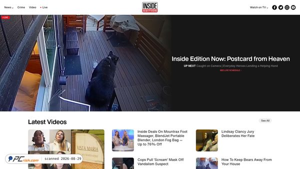 insideedition.com Screenshot