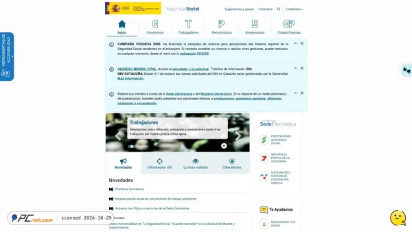 inss.seg-social.es screenshot