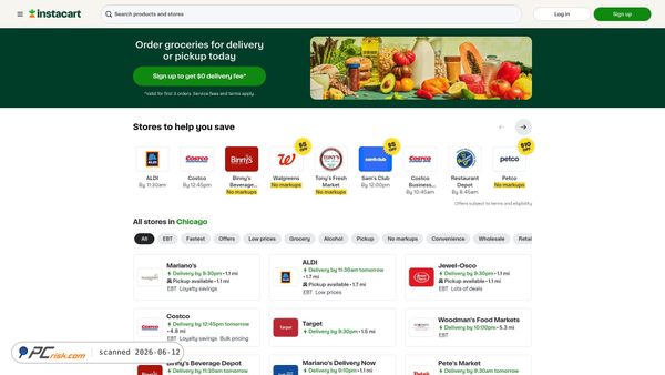 instacart.com screenshot