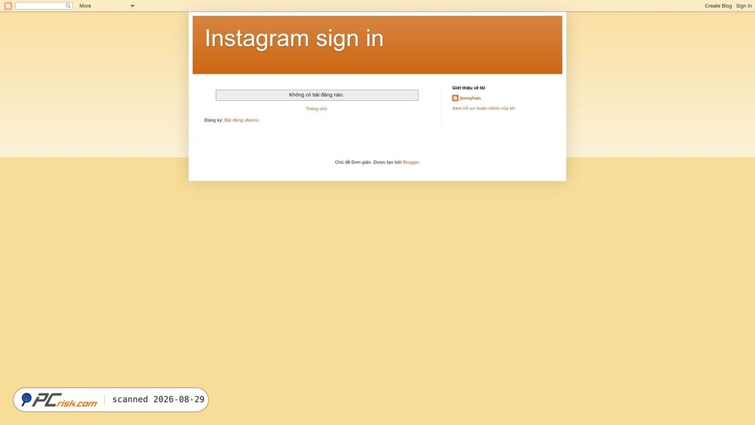 Screenshot von instagram-signin.blogspot.com