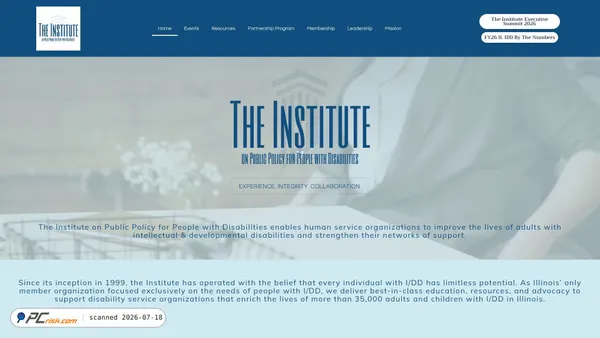 instituteonline.org screenshot