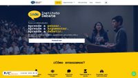 Zrzut ekranu institutodebate.com
