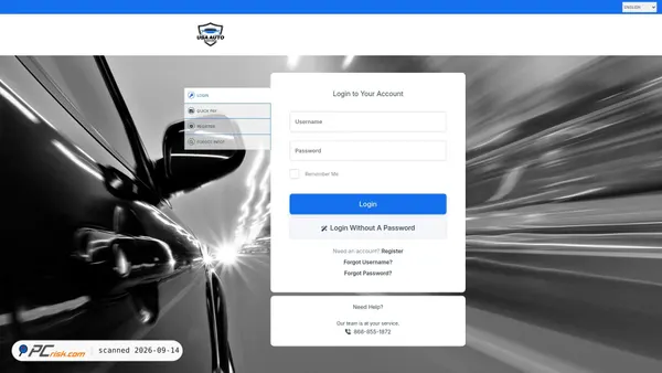 Zrzut ekranu insured.usaauto.com