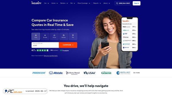 insurify.com screenshot