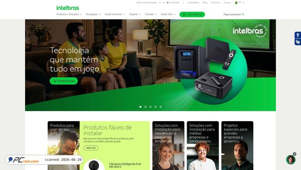 intelbras.com.br screenshot