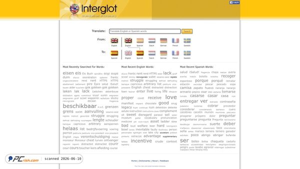interglot.com screenshot