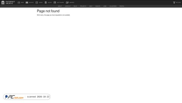 internetarchive.org screenshot