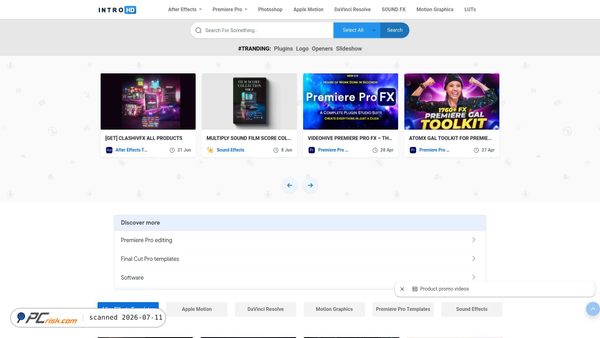intro-hd.net screenshot